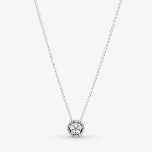 PANDORA SPARKLING SNOWFLAKE COLLIER NECKLACE
